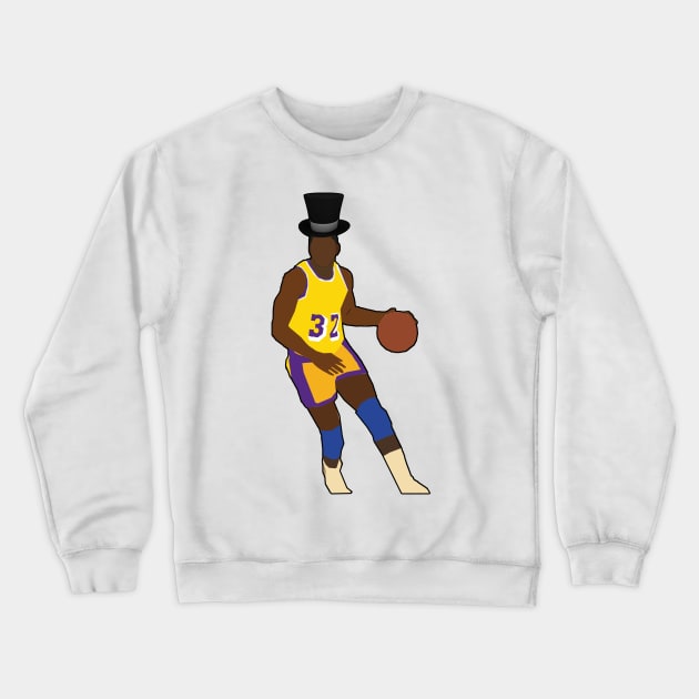 Magic Johnson - Magician Crewneck Sweatshirt by xavierjfong